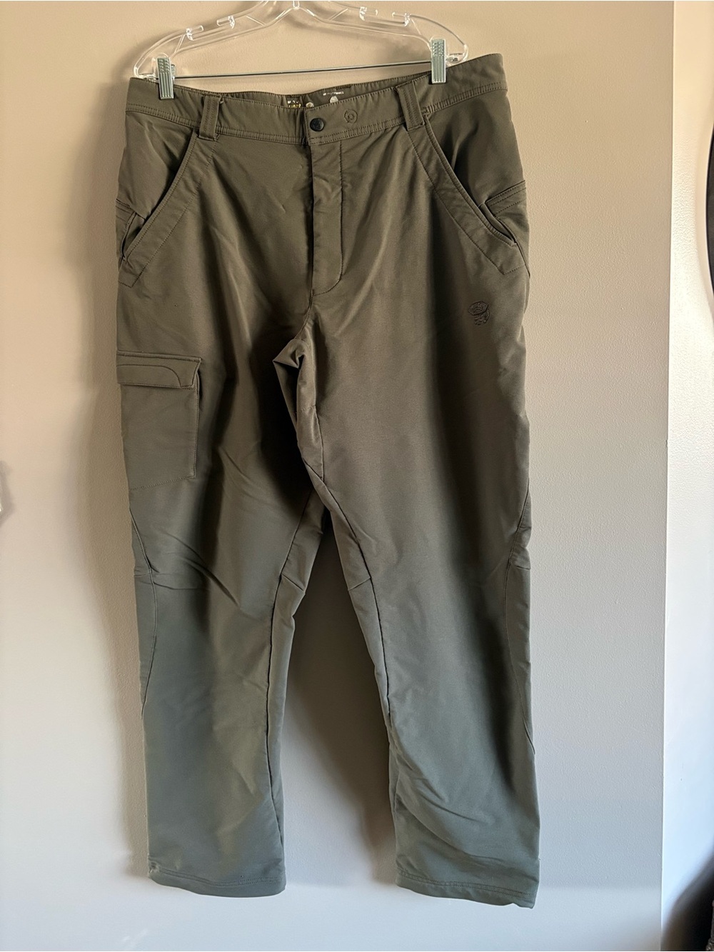 Mountain hardware soft shell Olive Cargo Stretch Pants